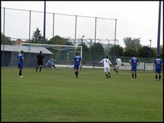 Za vodstvo od 2 : 0 San Marko Klarić iz kaznenog udarca